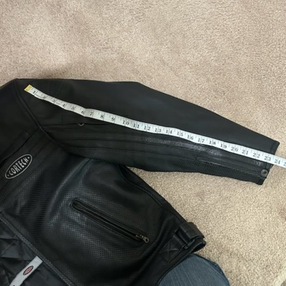 Motorcycle Jacket Cortech Magnum Air Perforated Jacket with Liner Pre-Owned Lrg. - Picture 5 of 5